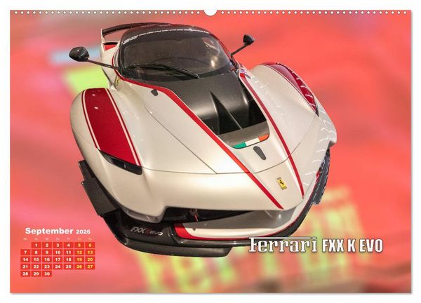 Produktbild: Ferrari - Synonym f&uuml;r Motorsport (Wandkalender 2026 DIN A2 quer), CALVENDO Monatskalender