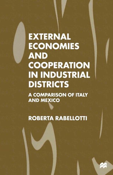 Produktbild: External Economies and Cooperation in Industrial Districts