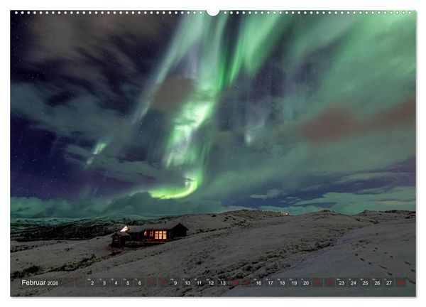 Produktbild: Polarnacht in Troms&oslash; (Wandkalender 2026 DIN A2 quer), CALVENDO Monatskalender