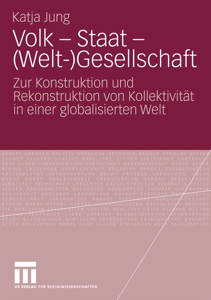 Produktbild: Volk - Staat - (Welt-)Gesellschaft