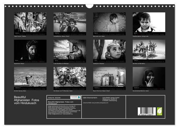 Produktbild: Beautiful Afghanistan Fotos vom Hindukusch (Wandkalender 2026 DIN A3 quer), CALVENDO Monatskalender