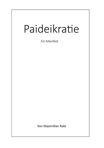 Produktbild: Paideikratie