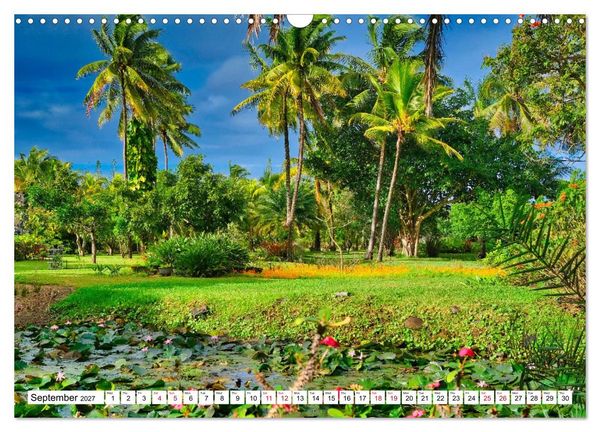 Produktbild: Mauritius - Holiday island in the Indian Ocean (Wall Calendar 2027 DIN A3 landscape), CALVENDO 12 Month Wall Calendar