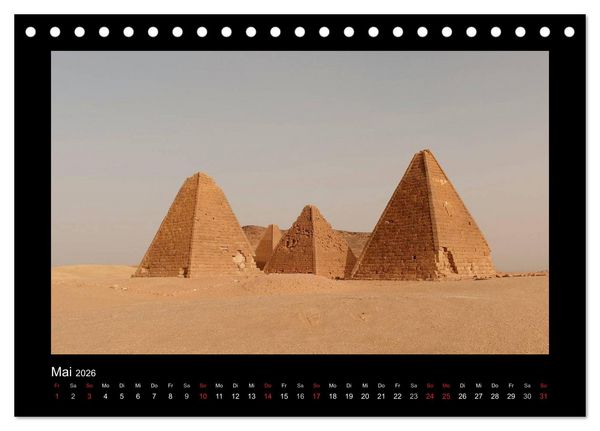 Produktbild: Sudan (Tischkalender 2026 DIN A5 quer), CALVENDO Monatskalender