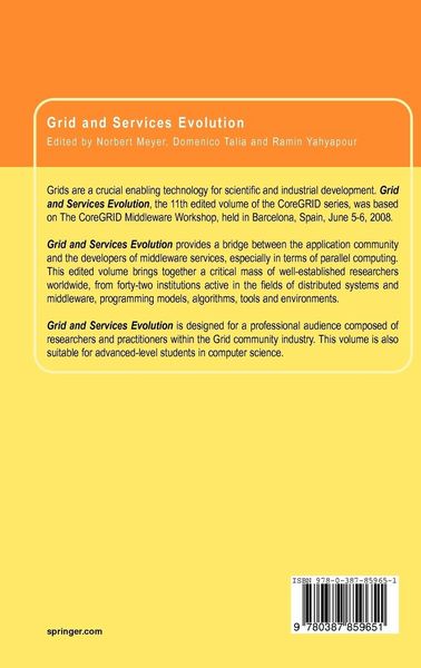 Produktbild: Grid and Services Evolution