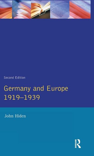 Produktbild: Germany and Europe 1919-1939
