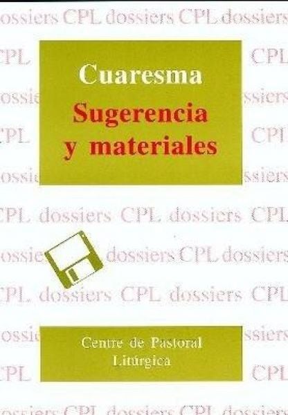 Produktbild: Cuaresma : sugerencias y materiales