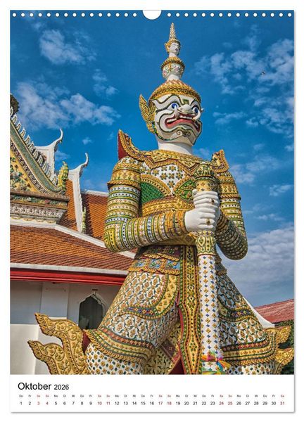 Produktbild: Faszination Thailand (Wandkalender 2026 DIN A3 hoch), CALVENDO Monatskalender