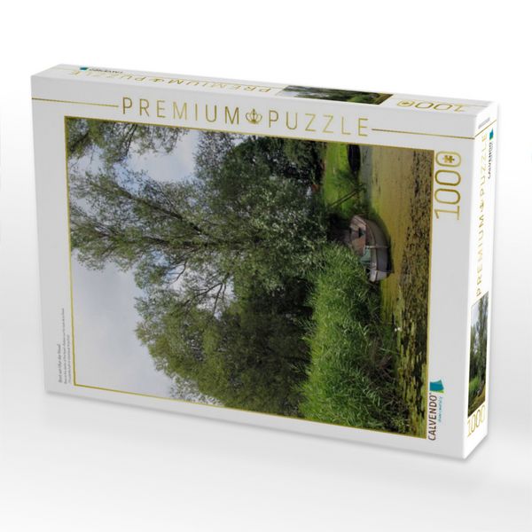 Produktbild: CALVENDO Puzzle Boot am Ufer der Havel | 1000 Teile Lege-Gr&ouml;&szlig;e 64x48cm Foto-Puzzle f&uuml;r gl&uuml;ckliche Stunden