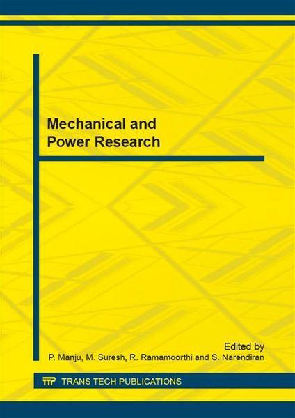 Produktbild: Mechanical and Power Research