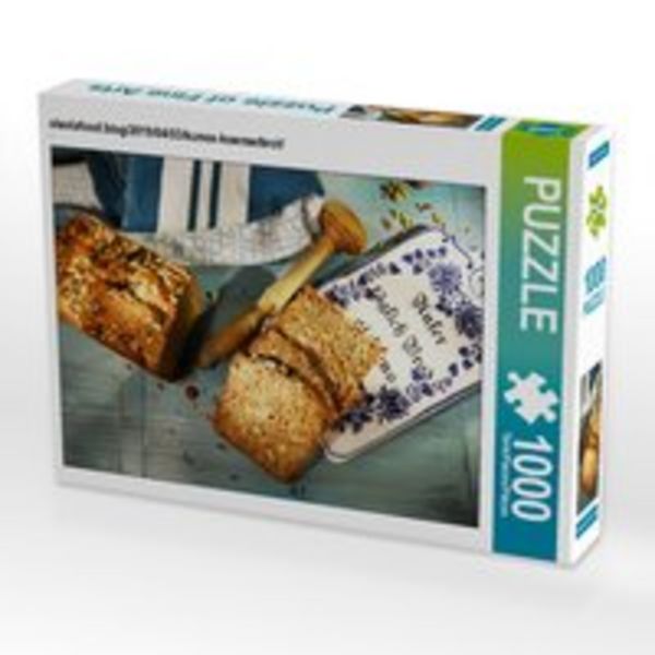 CALVENDO Puzzle olaolafood.blog/2019/04/03/kunos-koernerbrot/ 1000 Teile Lege-Größe 64 x 48 cm Foto-Puzzle Bild von N N