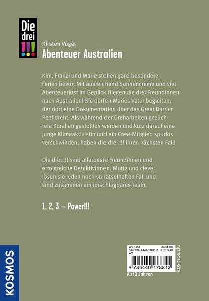 Produktbild: Die drei !!!, 106, Abenteuer Australien