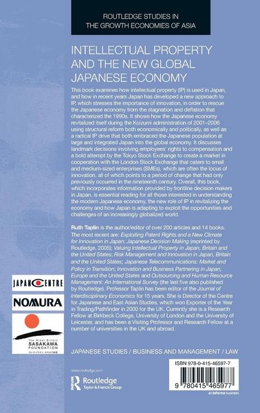 Produktbild: Intellectual Property and the New Global Japanese Economy