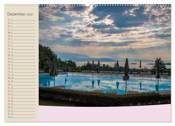 Produktbild: Gardasee - Manerba del Garda (Wandkalender 2026 DIN A2 quer), CALVENDO Monatskalender