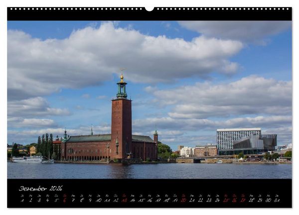 Produktbild: Stockholm und seine Sch&auml;ren (Wandkalender 2026 DIN A2 quer), CALVENDO Monatskalender