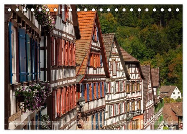 Produktbild: Schwarzwald (Tischkalender 2026 DIN A5 quer), CALVENDO Monatskalender