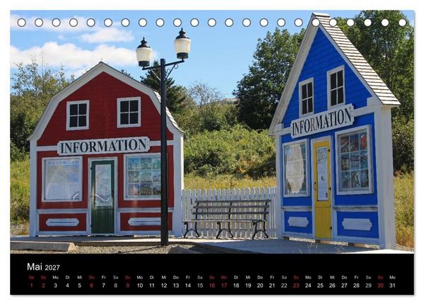 Produktbild: Bilderreise Nova Scotia (Tischkalender 2027 DIN A5 quer), CALVENDO Monatskalender