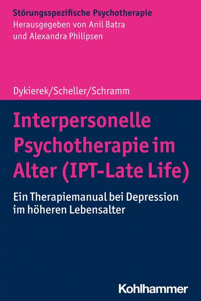 Produktbild: Interpersonelle Psychotherapie im Alter (IPT-Late Life)