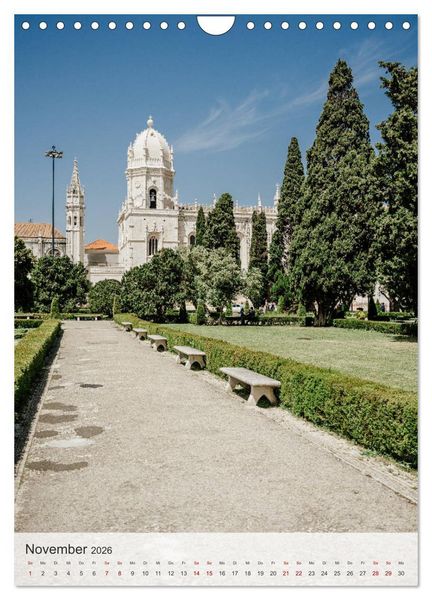 Produktbild: Lissabon Perspektiven (Wandkalender 2026 DIN A4 hoch), CALVENDO Monatskalender