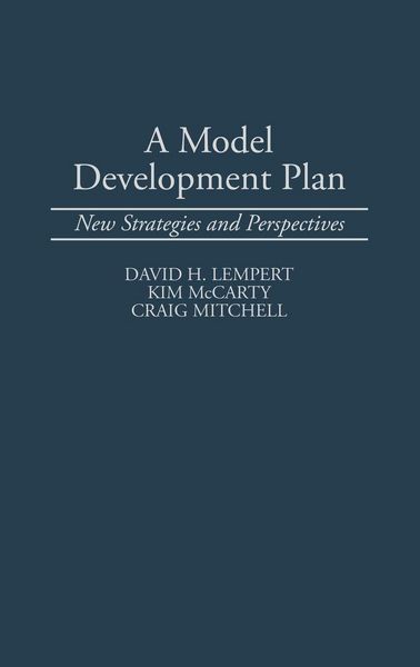 Produktbild: A Model Development Plan