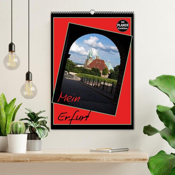 Produktbild: Mein Erfurt (Wandkalender 2026 DIN A2 hoch), CALVENDO Monatskalender