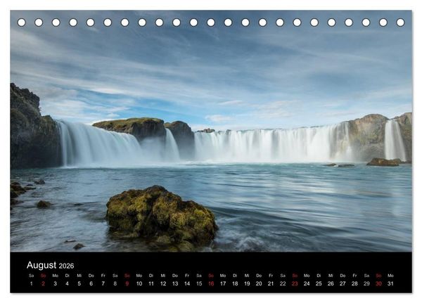 Produktbild: Faszination Island (Tischkalender 2026 DIN A5 quer), CALVENDO Monatskalender