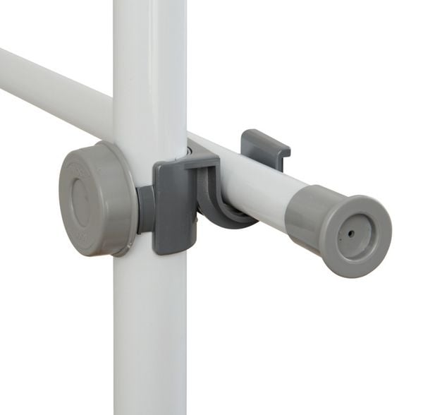 Produktbild: Teleskop-Garderobensystem Mod. Herkules Basic, verstellbares Ordnungssystem