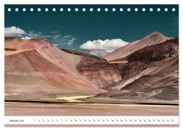 Produktbild: Argentinien - Hinter Weit kommt Weiter (Tischkalender 2026 DIN A5 quer), CALVENDO Monatskalender