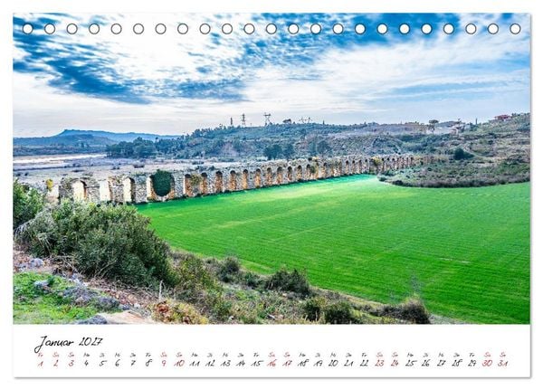 Produktbild: T&Uuml;RKISCHE RIVIERA - Antike. K&uuml;ste. Licht. (Tischkalender 2027 DIN A5 quer), CALVENDO Monatskalender
