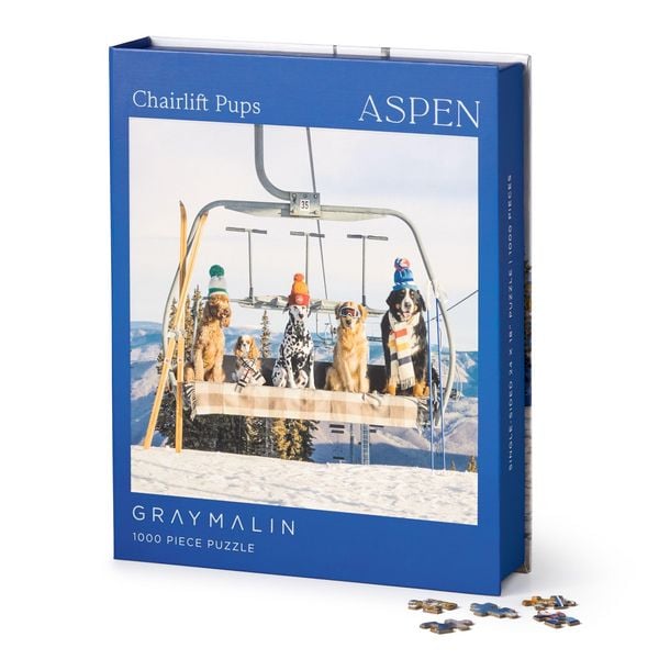 Produktbild: Gray Malin Aspen 1000 Piece Book Box Puzzle