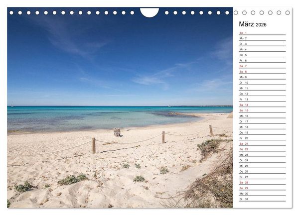Produktbild: Mallorca - Str&auml;nde im S&uuml;dosten (Wandkalender 2026 DIN A4 quer), CALVENDO Monatskalender