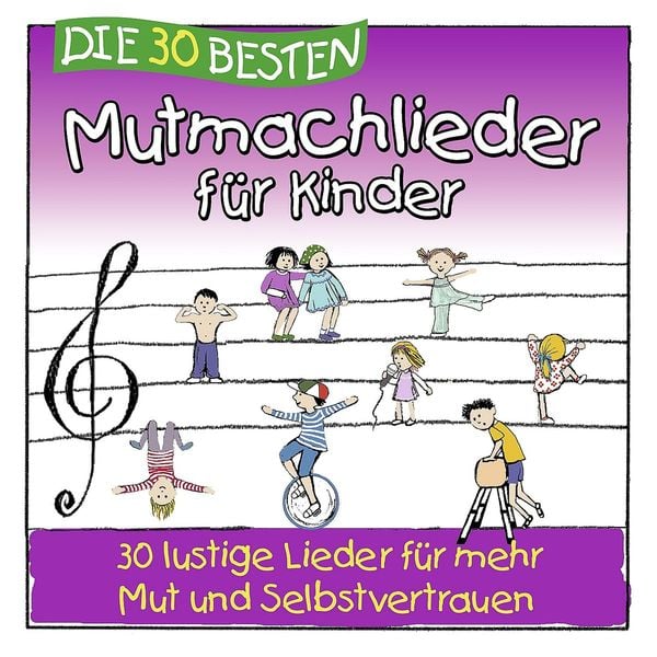 Produktbild: Die 30 besten Mutmachlieder f&uuml;r Kinder