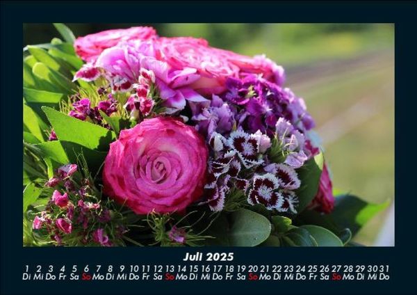 Produktbild: Blumenzauber 2025 Fotokalender DIN A5