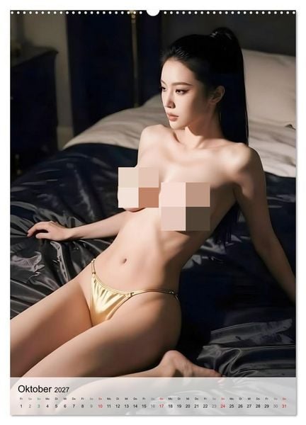 Produktbild: Asiatische Engel (hochwertiger Premium Wandkalender 2027 DIN A2 hoch), Kunstdruck in Hochglanz