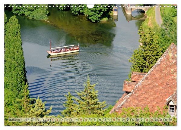 Produktbild: Saint-Cirq-Lapopie Village (Calendrier mural 2026 DIN A3 vertical), CALVENDO calendrier mensuel