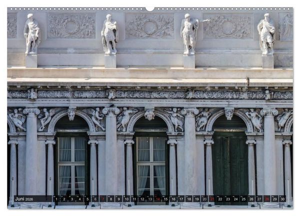 Produktbild: VENEDIG charmante Details (Wandkalender 2026 DIN A2 quer), CALVENDO Monatskalender