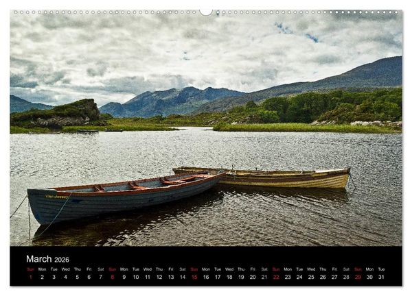 Produktbild: Kerry - Ireland's Romantic Southwest (High Quality Premium Wall Calendar 2026 DIN A2 landscape),CALVENDO 12 Month Wall Calendar