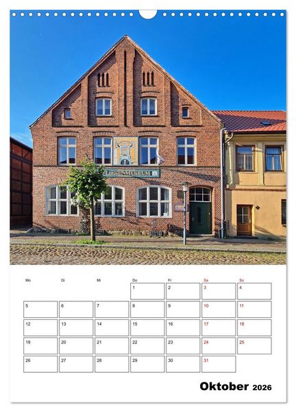 Produktbild: Boizenburg am Elberadweg (Wandkalender 2026 DIN A3 hoch), CALVENDO Monatskalender