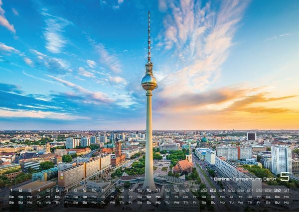 Produktbild: Deutschland - eine Reise zu bezaubernden Landschaften und Sehensw&uuml;rdigkeiten - 2027 - Kalender DIN A3