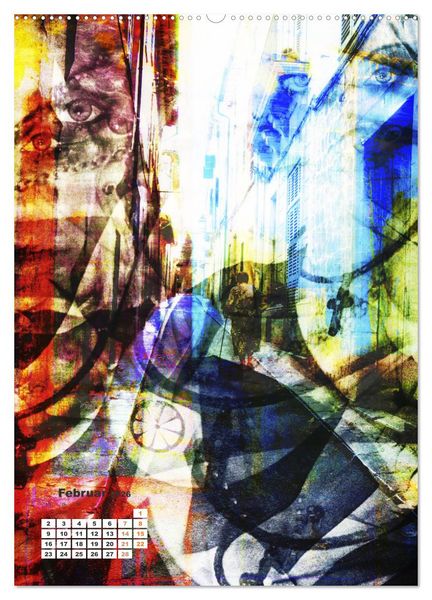 Produktbild: UrbanArt Mensch und Stadt in der Kunst (hochwertiger Premium Wandkalender 2026 DIN A2 hoch), Kunstdruck in Hochglanz