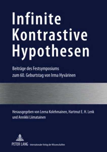 Produktbild: Infinite Kontrastive Hypothesen