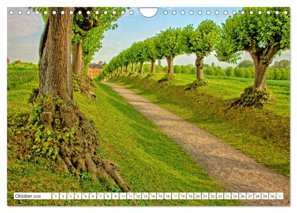 Produktbild: Mein buntes Mecklenburg (Wandkalender 2026 DIN A4 quer), CALVENDO Monatskalender