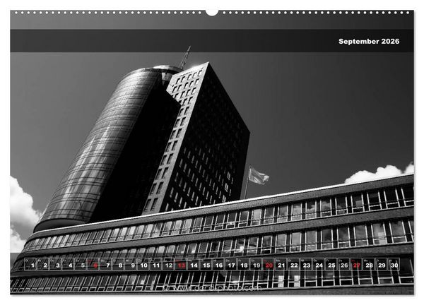 Produktbild: Architektur: Geometrie des Lichts (Wandkalender 2026 DIN A2 quer), CALVENDO Monatskalender
