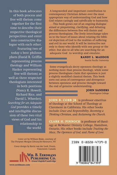 Produktbild: Searching for an Adequate God