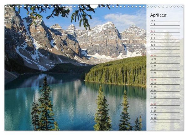 Produktbild: Rocky Mountains 2027 (Wandkalender 2027 DIN A3 quer), CALVENDO Monatskalender