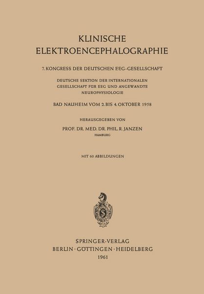 Produktbild: Klinische Elektroencephalographie
