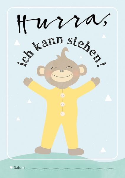 Produktbild: Du wirst gr&ouml;&szlig;er! Meilenstein-Karten f&uuml;r Babys 1. Jahr