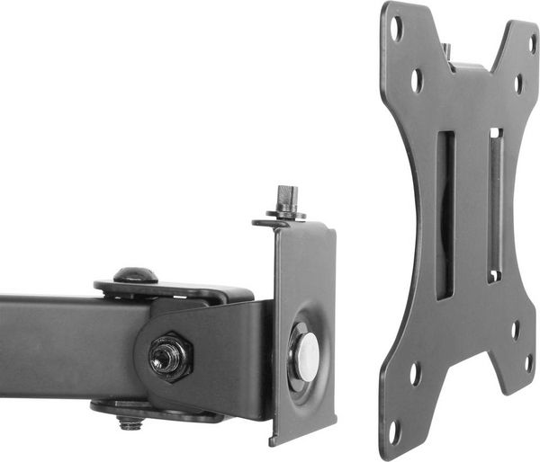 Produktbild: SpeaKa Professional SP-MM-302 Monitorhalterung 2 Display(s) 33,0 cm (13") - 81,3 cm (32") Schwarz Drehbar, H&ouml;henverstellbar, Neigbar, Schwenkbar