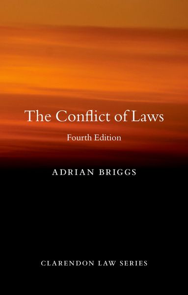 Produktbild: The Conflict of Laws