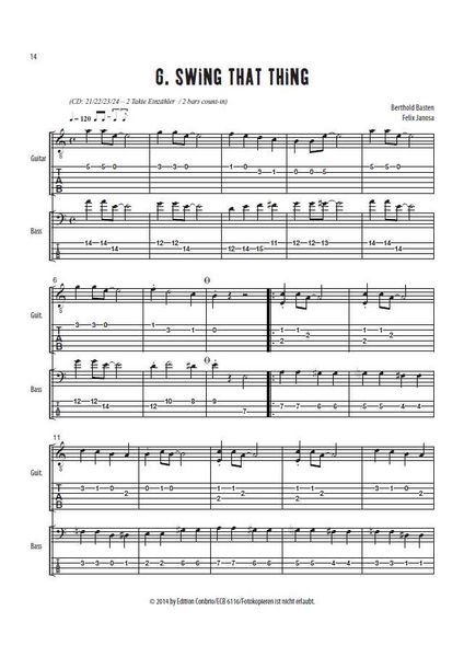 Produktbild: 10 Duos for Guitar & Electric Bass